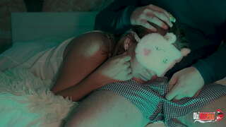 Minä Herään ja minun askel-äiti päiväunilta ja cum hänen suuhun! 4k