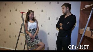 Lad sits kwaye stares